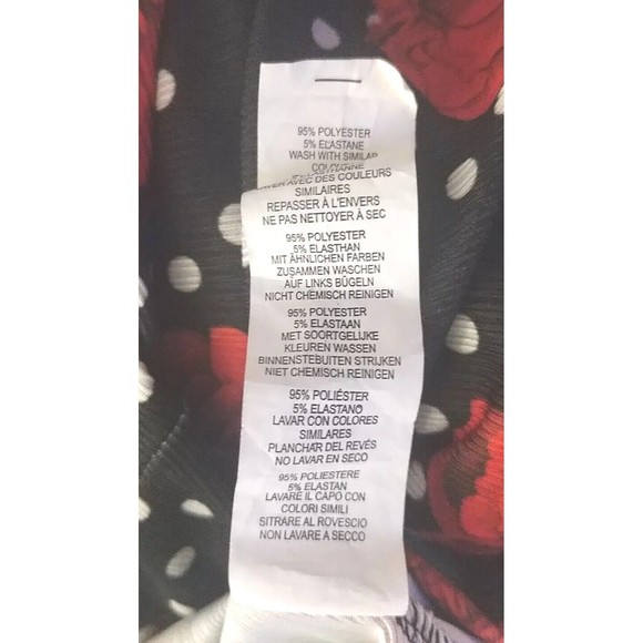 Women's Cut It Out Floral Polka Dot Rose Pattern Mini Dress Size 4 Nasty Gal - Picture 10 of 12